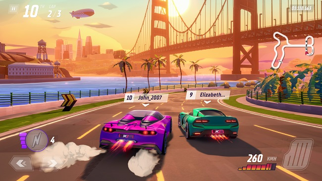 Horizon Chase 2 terá modo multiplayer local e online
