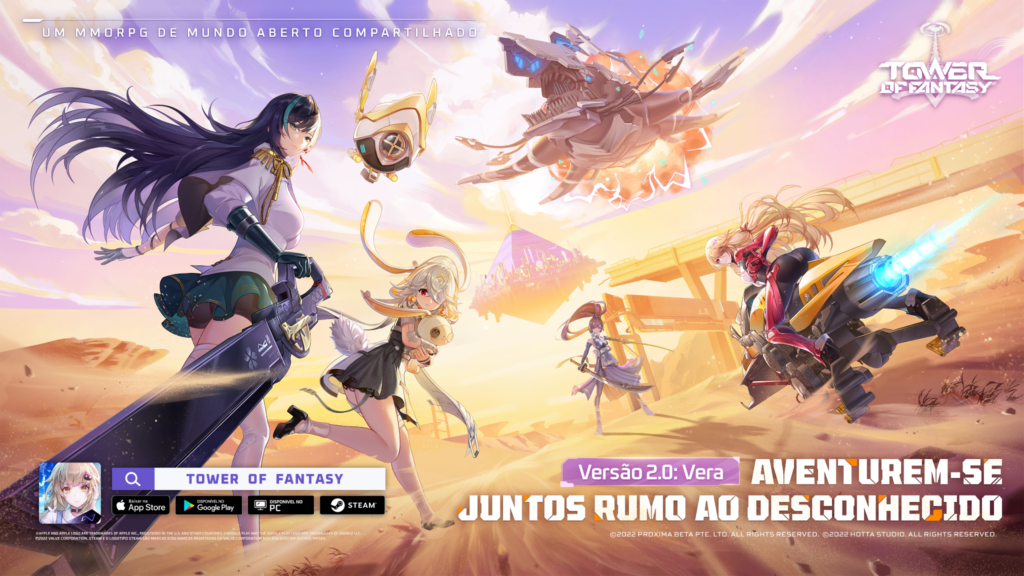 Tower of Fantasy anuncia dublagem em Português