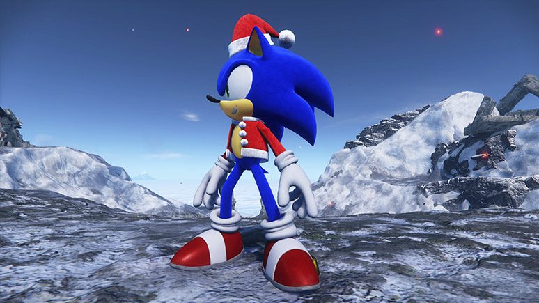 Atualização de Natal para Sonic Frontiers