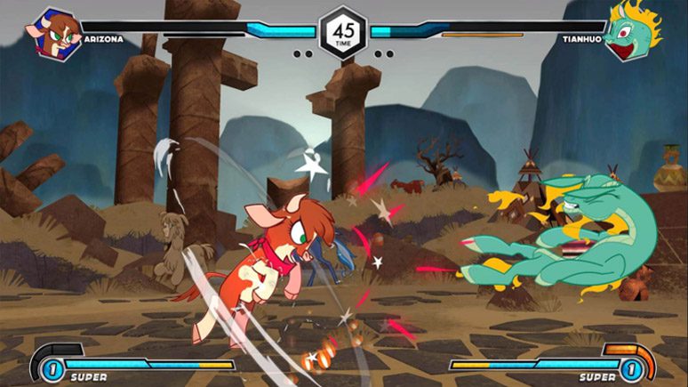 Them's Fightin' Herds jogo grátis na Epic Game Store