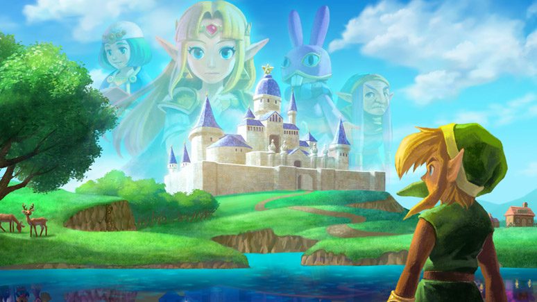 The Legend of Zelda: A link Between Worlds 10 anos