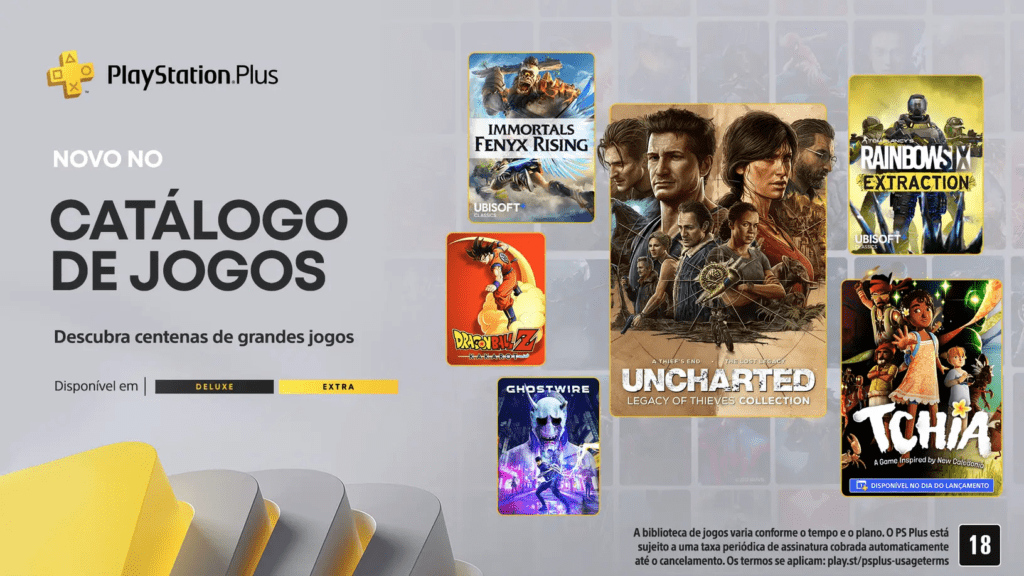 PS Plus extra março 