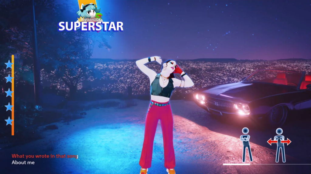 Just Dance 2023 superstar