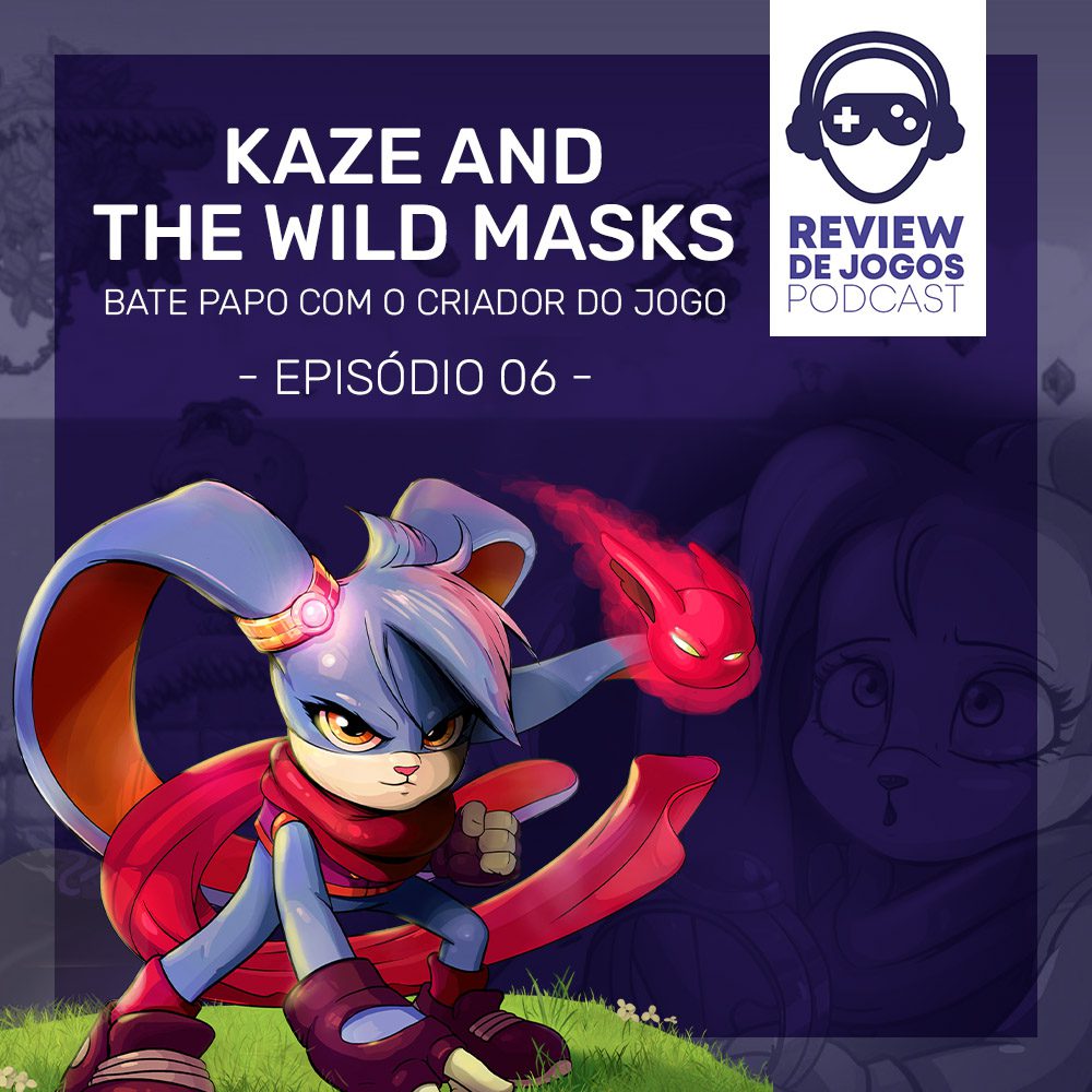 Kaze and the Wild Masks, jogo brasileiro de plataforma, será