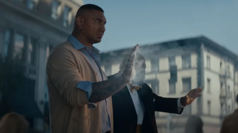 Novo comercial de Mortal Kombat 1 com Dave Bautista