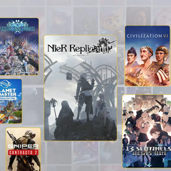 Conheça os jogos do Catálogo PlayStation Plus de setembro: NieR Replicant  ver.1.22474487139…, 13 Sentinels: Aegis Rim, Sid Meier's Civilization VI –  PlayStation.Blog BR