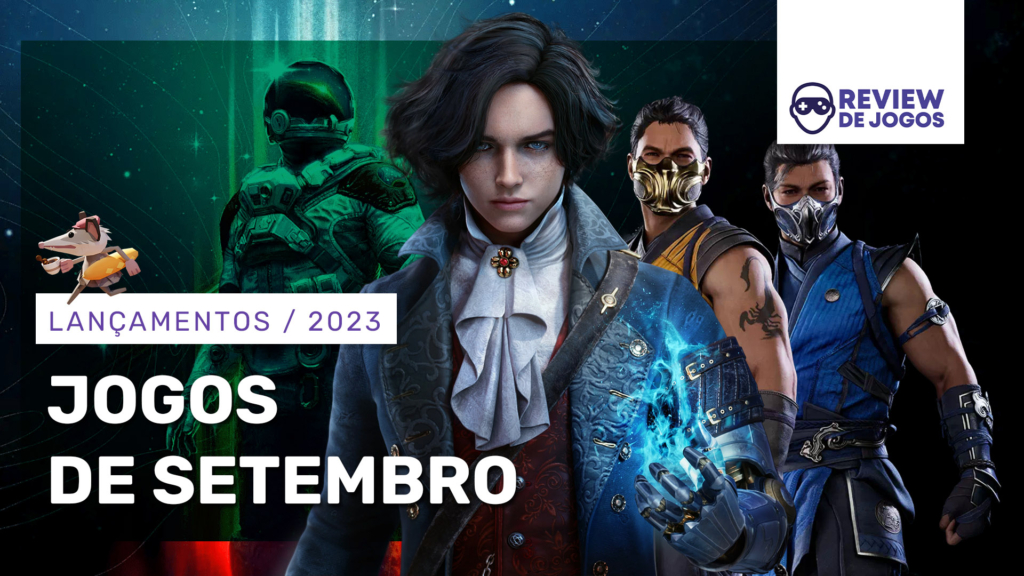 Lançamentos de jogos em outubro de 2023! Lista completa!