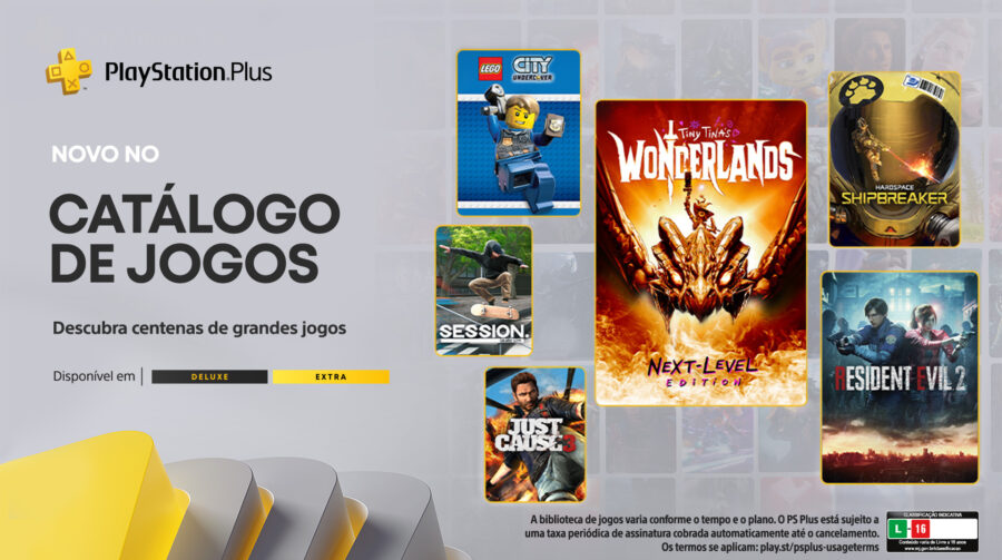 Ps plus extra e deluxe janeiro 2024