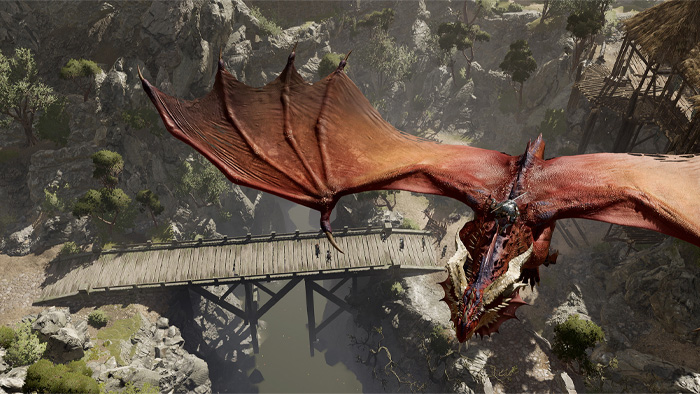 Dragões em Baldur's Gate 3