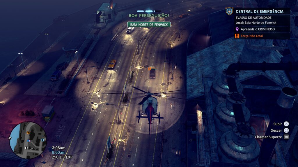 Dirija carros e pilote helicopteros em The Precinct