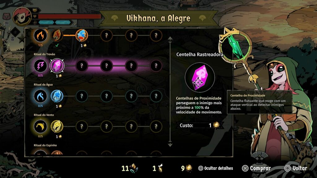 Compre melhorias em Absolum