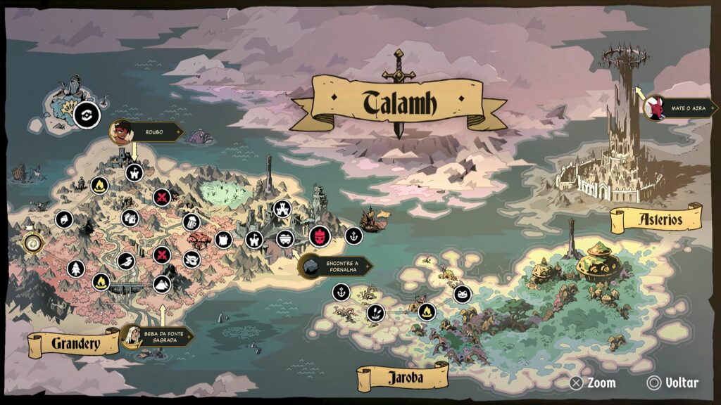 Mapa de Absolum