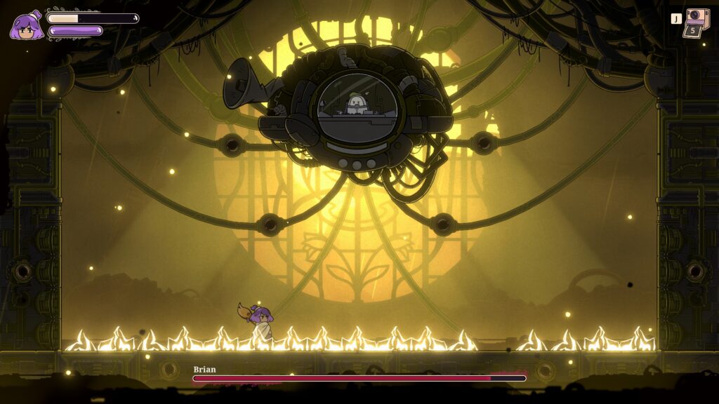 Batalha contra chefe de fase em Constance