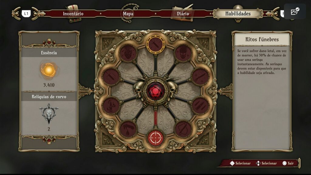 Roda de Habilidades em Crisol Theater of Idols