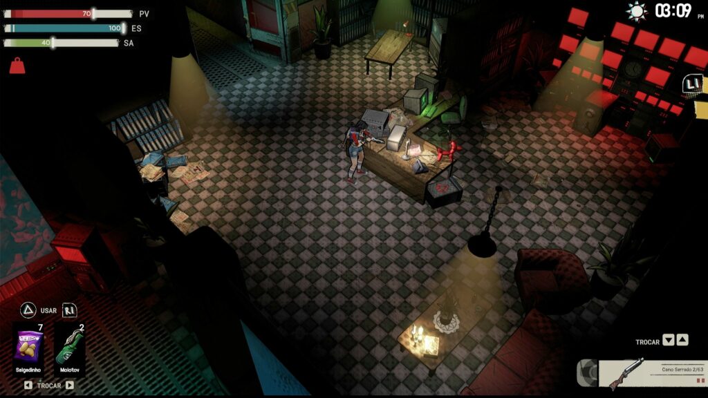 Exploração em I Hate this place