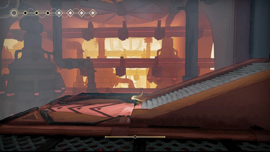 Profundidade trabalhada na cor em MIO Memories in Orbit