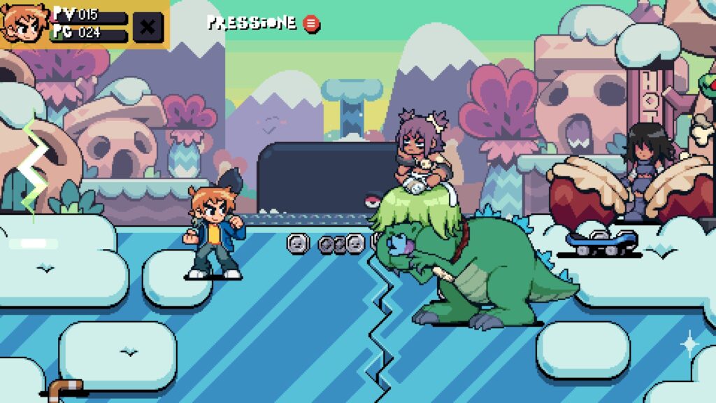 Scott Pilgrim EX - Gameplay