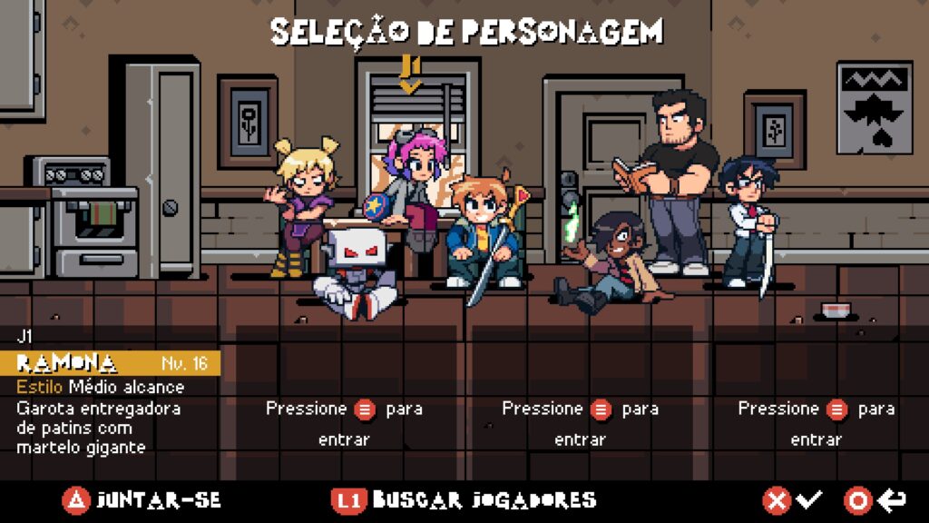 Scott Pilgrim EX - Personagens