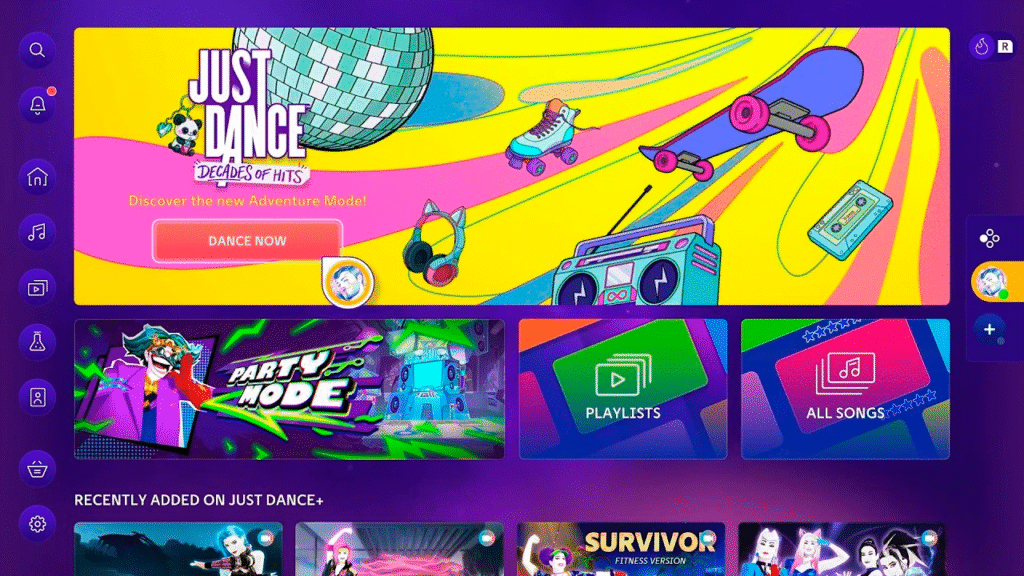 Just Dance Decades of Hits Modo Aventura